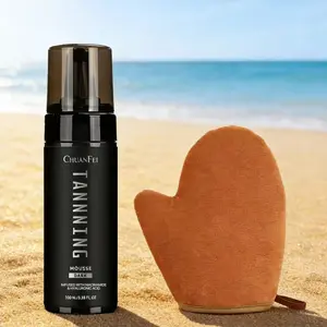 Waterproof Long-Lasting Natural Bronze Color Moisturizing Body Self Tanning Gel, Even Coverage, Sweat Resistant, High-End Matte Finish