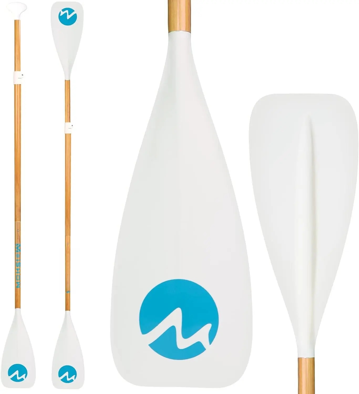 SUP Paddle Board Paddle - Adjustable Paddleboard Paddle Oar 4- Floating  SUP Kayak Paddle