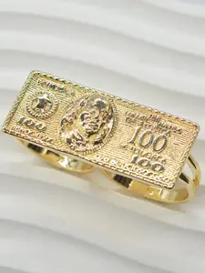 Men's Fashionable Engraved Vintage Embossed Ring, Perfect Party Jewelry Gift for Halloween Christmas Valentine's Day Birthdays