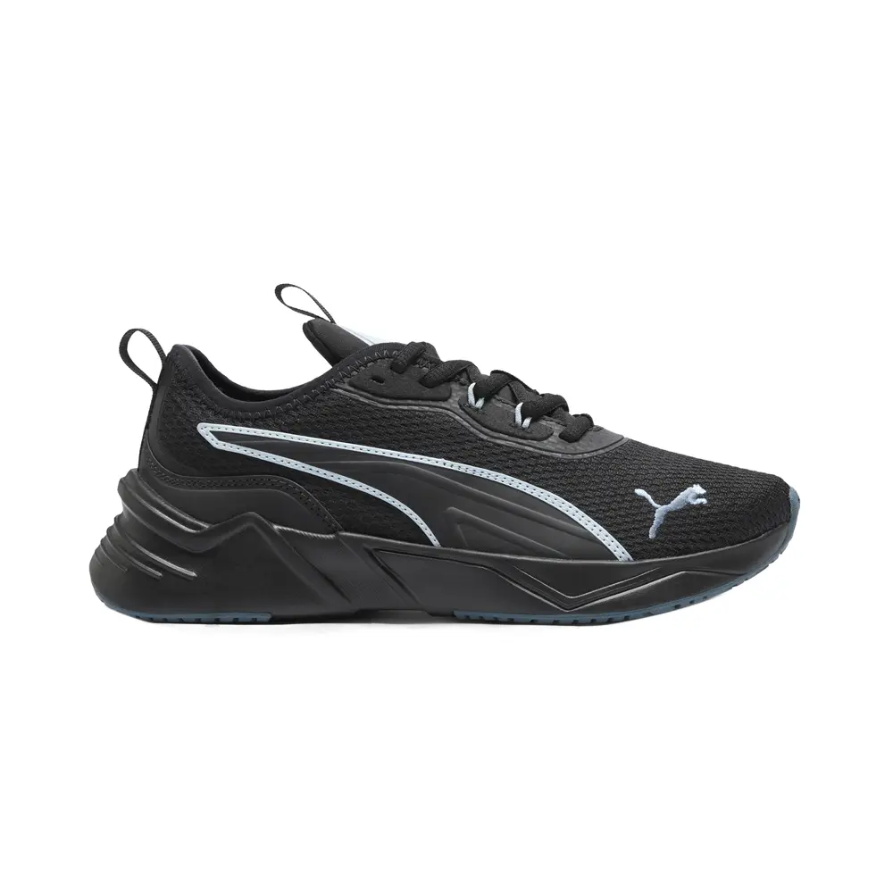 PUMA Womens Talia Lite Mesh Lace Up Sneakers Shoes Casual - Black