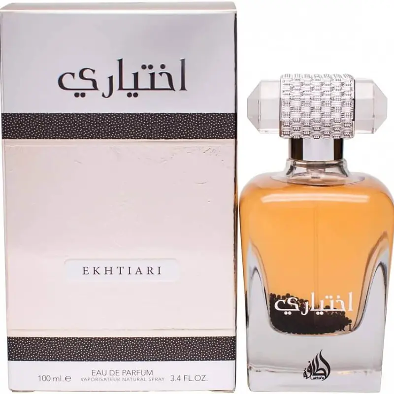 Lattafa Ekhtiari Unisex Eau de Parfum Spray - 3.4 oz Arabic Perfume Fragrance with Fragrance Blend