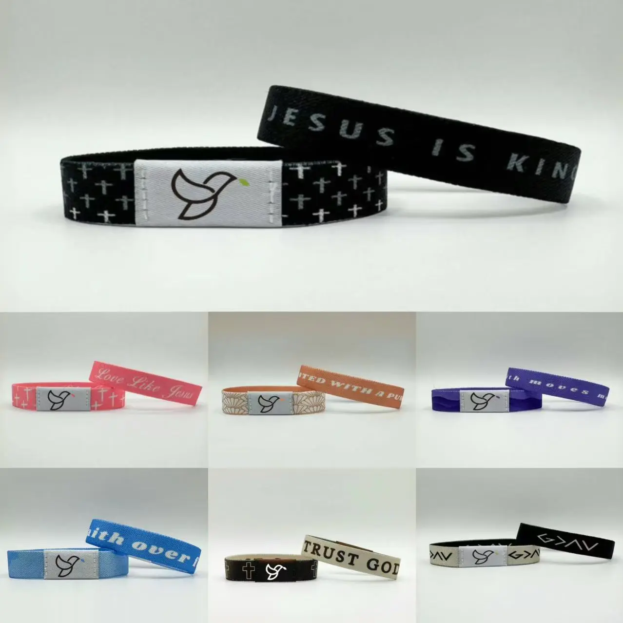Daily Bible Verse Bracelet，the devotion bracelet，inspirational christian gift  , NFC Notifications,  Bible Verse Fashion Bracelet，stud eng bracelet，Motivational Quote Peace Bracelet， protection bracelet， easter gift， Jesus, Bracelets, Bible Verse Cross Br