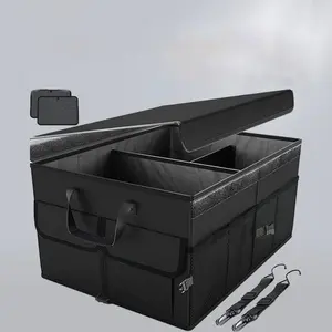 Large Capacity Car Trunk Storage Box, Foldable Car Trunk Organizer, Multifunctional Car Storage Box, Car Interior Accessories