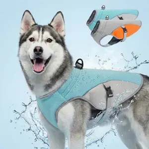 Sun Protection Dog Shirt / Quick-Drying Cooling Vest — Lightweight, Breathable, Sleeveless Vest with Reflective Strips; All-Season Pet Apparel Offering UV Protection for Summer; Suitable for Small, Medium, and Large Dogs—Ideal for Outdoor Hiking, Beach Ou