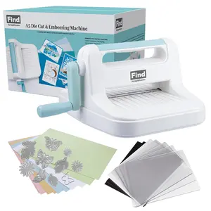 Manual Die Cutting Machine,Embossing Machine for Card Crafting, 6" Openning(Gift Box)