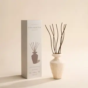 COCORRÍNA Clean Linen Reed Diffuser Set
