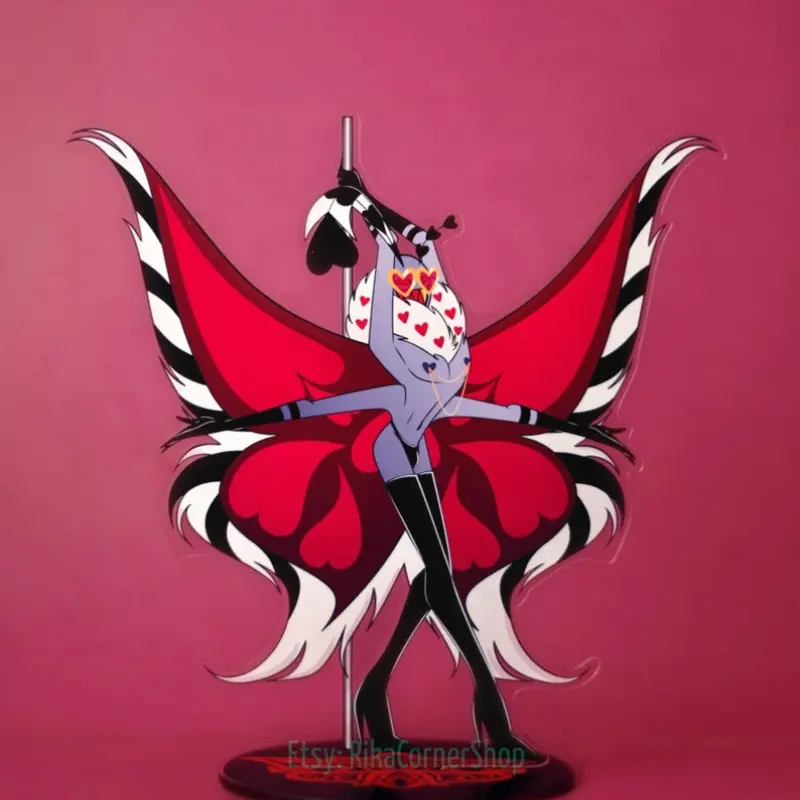 Valentino Hazbin Hotel Acrylic Standee | Pole dance