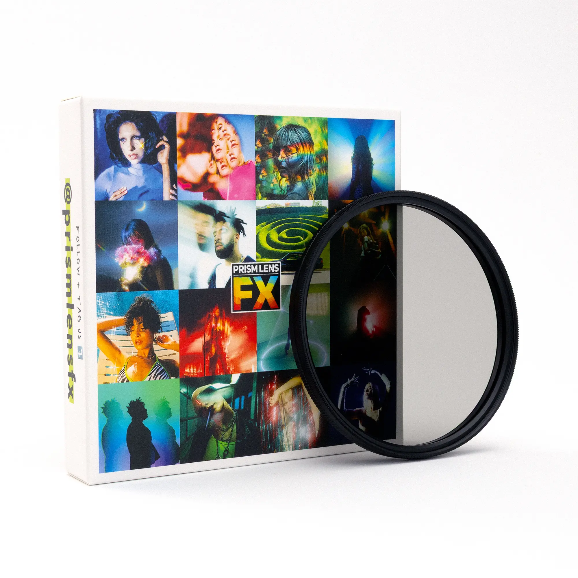 Prism Lens FX Circular Polarizer CPL FX Filter | Rotating CPL Filter Reduces Glare & Reflections | Enhances Contrast, Color, & Clarity | Ideal for Water, Glass, & Foliage!