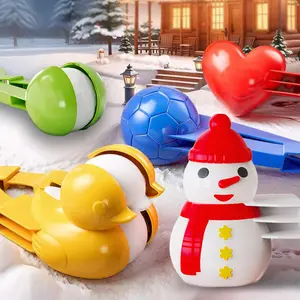 Snowball Clip, 1 Count Snowball Maker Clip, Snow Artifact, Sand Mold, Snow Tool for Playing, Outdoor Play Toy for Kids