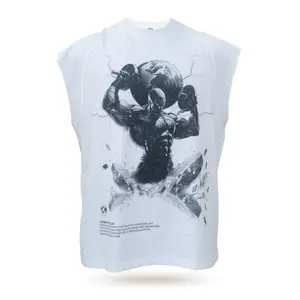 Oversize Olympus Sleeveless - Atlas - White