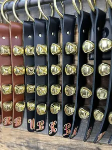 Box 31 Leather’s Custom Handmade Jingle Bells – Sleigh in Style This Holiday Season with Firehouse Flair! Perfect for Firefighters, Families, and Holiday Enthusiasts Who Love Unique, High-Quality Leather Gifts - Add Your monogram or logo!