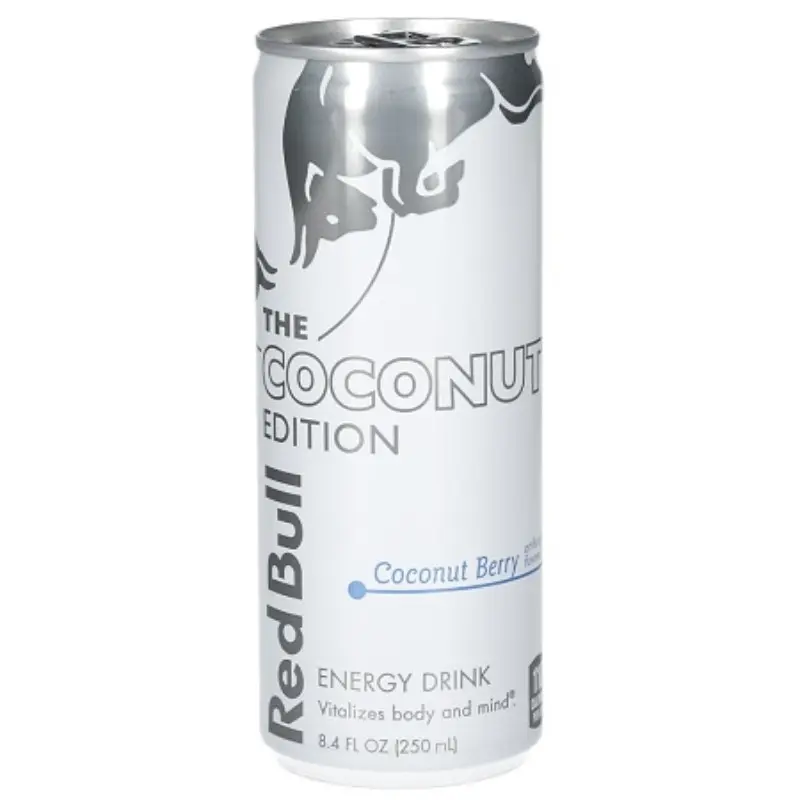 Red Bull Coconut Berry Sports Energy Drink 5-Pack (8.4oz Each) - Caffeinated, Vitamin B Beverage, Summer Edition, Energy and Focus, Fitness Fuel, Refreshing Hydration, Bulk Wholesale Bundle