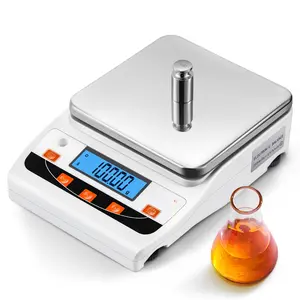Lab Scale 5000g/0.01g High Precision Laboratory Scientific Scale 0.01 Gram Accuracy Electronic Analytical Balance Digital Kitchen Jewelry Scale (5000g, 0.01g)