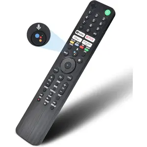 F-RDC02  Voice Remote Replacement for Sony Smart TV Control:Comptible for 2019-2025 Sony Bravia OLED LED 4K 8K UHD, Android TV with Shortcuts YouTube and Dinsey+ etc.