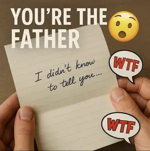 "You're The Father" Fake Hand-Written Letter Prank