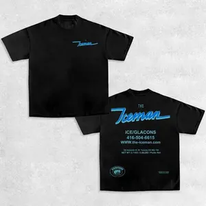 THE ICEMAN Drake Vintage Tee Unisex Rap Shirt Music Fans Gift for Him Her Y2K Women Men Graphic Tee Black Casual Short Sleeve Crew Neck Summer Concerts