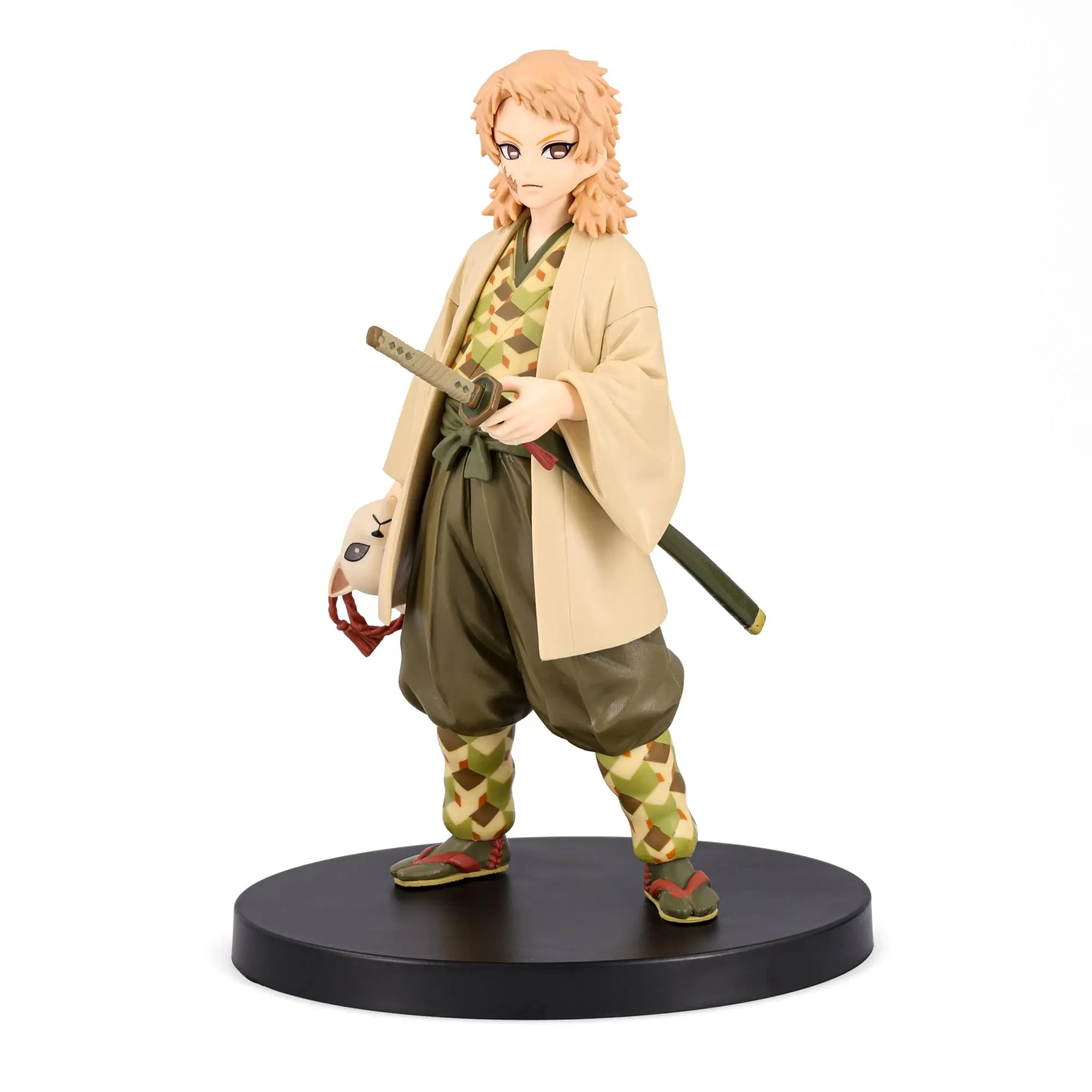 Banpresto Demon Slayer: Kimetsu No Yaiba Vol. 20 Sabito PVC Anime Character Figurine Action Figure, Collectibles for Ages Above 12, Character Figurine Action Figures