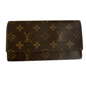 Pre-owned Louis Vuitton Wallet Small Leather Goods monogram long clutch bag authentic with COA CA0927