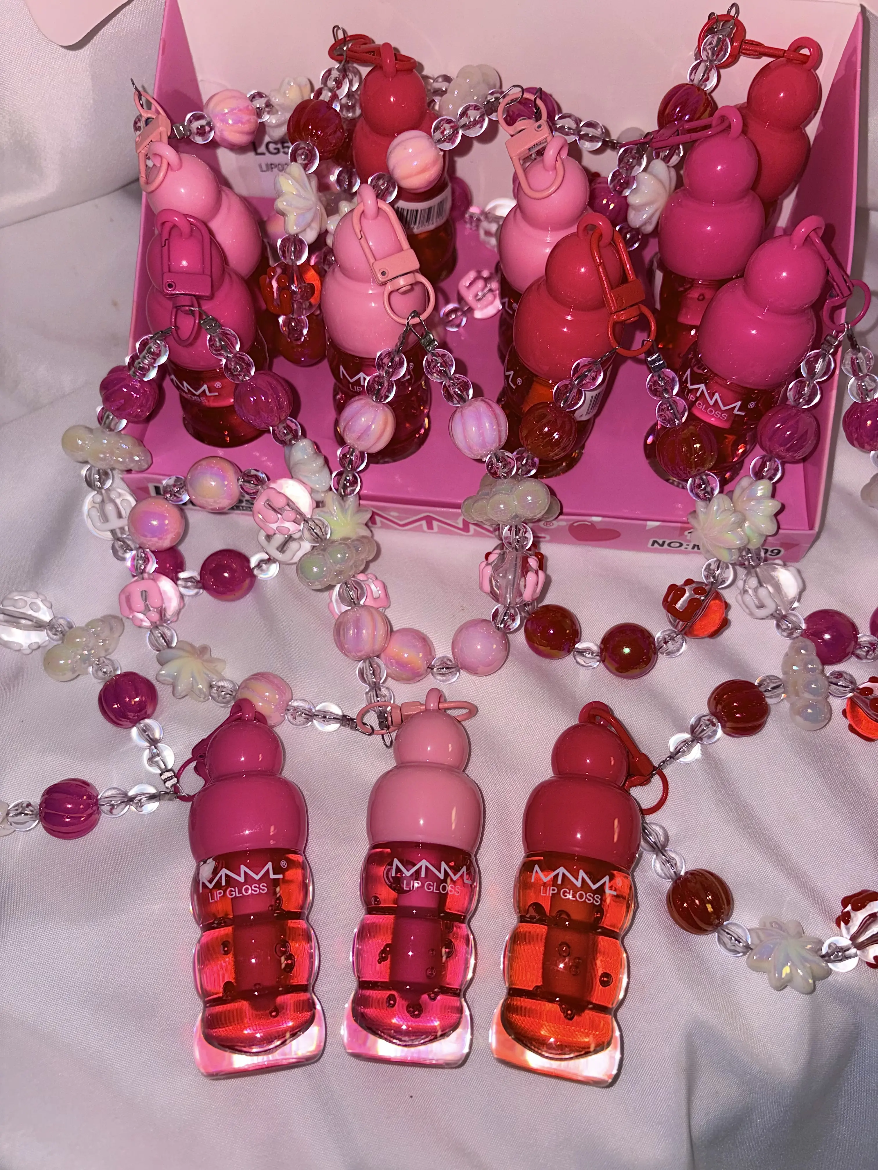 Lip Gloss Keychain
