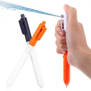 2-in-1 Water Spray Writing Pen - Office Stationery Prank Toy, Stress Relief Tool, Funny Gag Gift for Parties, Toys for Grown Ups, Water Shooting Novelty Trick Pen
