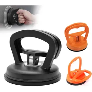 Car Dent Puller,3 Piece Suction Cup Dent Puller Handle Lifter, Powerful Car Dent Remover, Dent Removal Kit and Dent Repair Puller for Car Dent Repair(Black and Orange