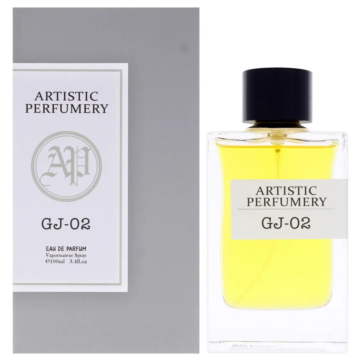 Armaf Artistic Perfumery GJ-02 Men's EDP Spray Bottle, 3.4 oz - Citrus Gourmand Fragrance with Blend of Mandarin Orange, Caramel, Tonka Bean and Vetiver, Mandarin, Caramel, Crisp Citrus Men's Fragrance, Fragrant Men's Fragrance