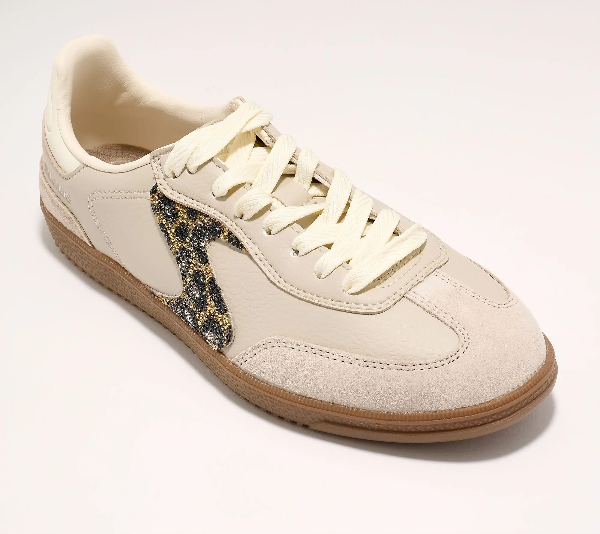 Skechers Hotshot Suede and Rhinestone Sneakers
