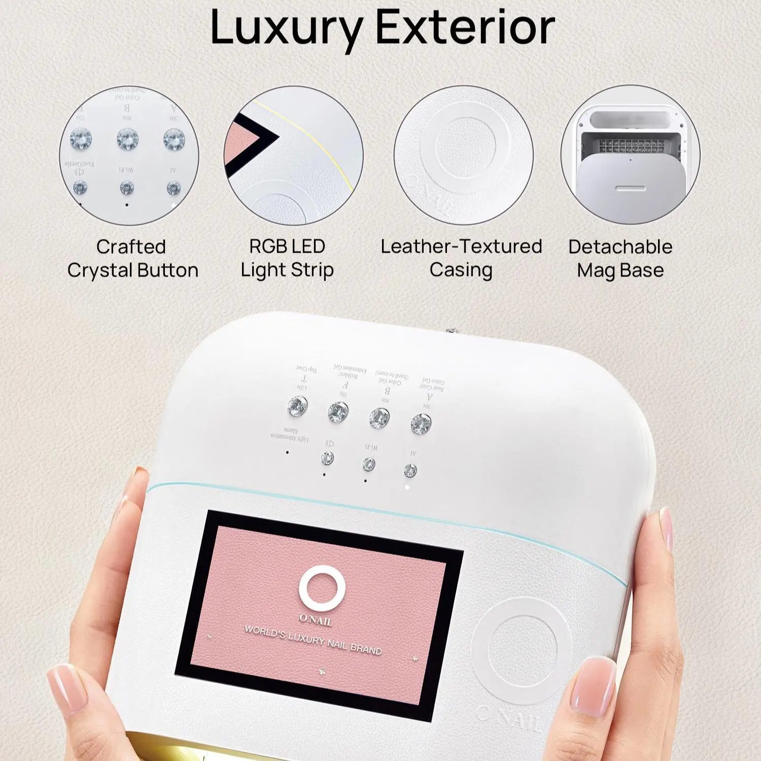 O Nail AI LED Nail Lamp and Professional Nail Drill Set