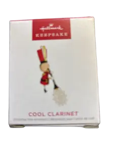 Hallmark Cool Clarinet 2023 Mini Keepsake Ornament