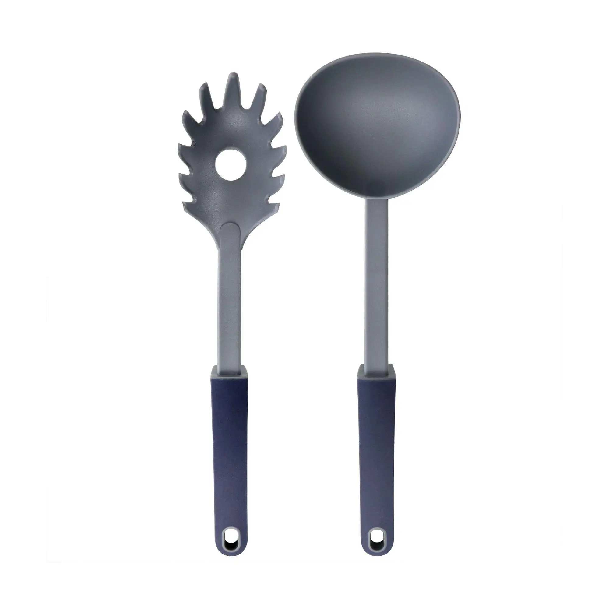 Oster Bluemarine 2 Piece Ladle and Pasta ServerUtensil Set in