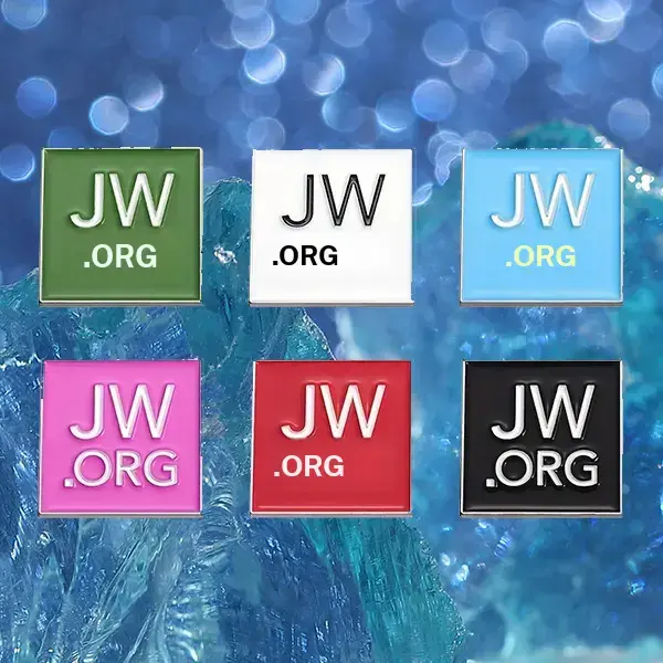 Brooch Set for Adults, 6-Pack Fashionable Metal JW.ORG Letter Pins, Unisex Everyday Jewelry for Casual Wear & Backpacks, Ideal Gift, Engagement, Accessory, Birthday, 6Pcs, Letter Clips, Jw.org Logo, Zinc Alloy, Business