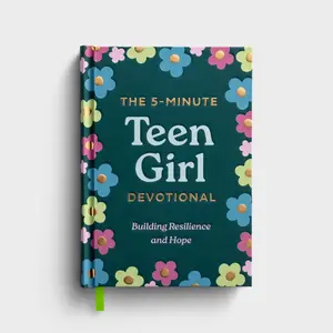 5-Minute Teen Girl Devotional Book – Daily Bible Verses, Christian Journal, Faith-Based Encouragement, Resilience, Hope, Mental Health for Teens