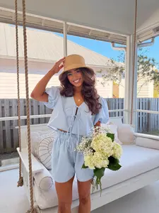 Beach Babe Set Baby Blue