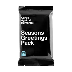 Cards Against Humanity: Seasons Greetings Pack - Mini Expansion Party Games Cardstock Material Card Game Tabletop Gaming Accessory Halloween Christmas Toy Party Games Card Conversation Cards