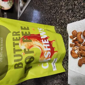 Product Review of YAY NUTS Butter Toffee Pecans, Cashews, Almonds & Peanuts – Crunchy, All-Natural, No Preservatives, Made in USA – Guilt-Free Snacking with Real Ingredients - 12 oz each (340g) from D** R**