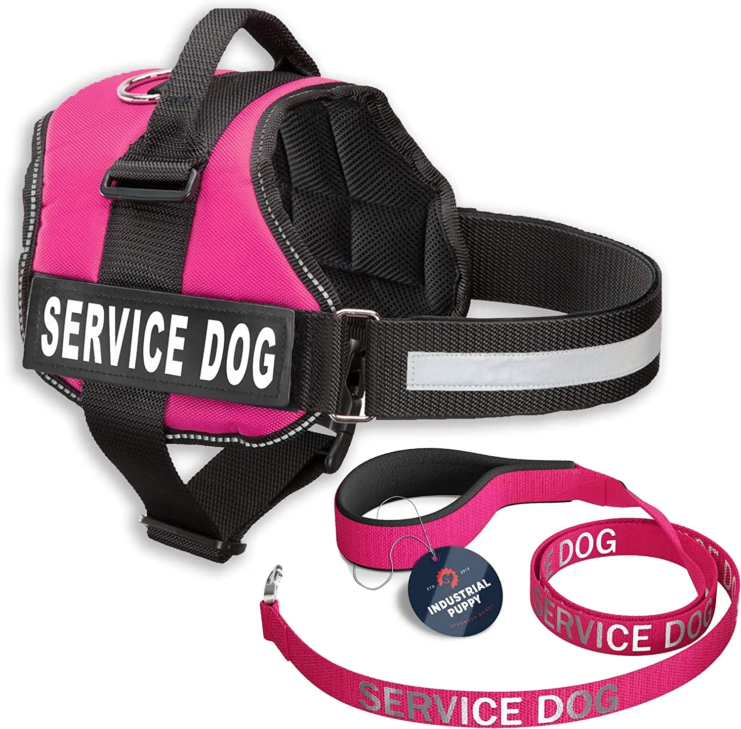 ShieldK9™ Service Dog Vest & Leash Set (XXS–XXL)