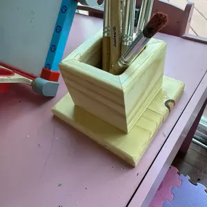 Pencil wood base