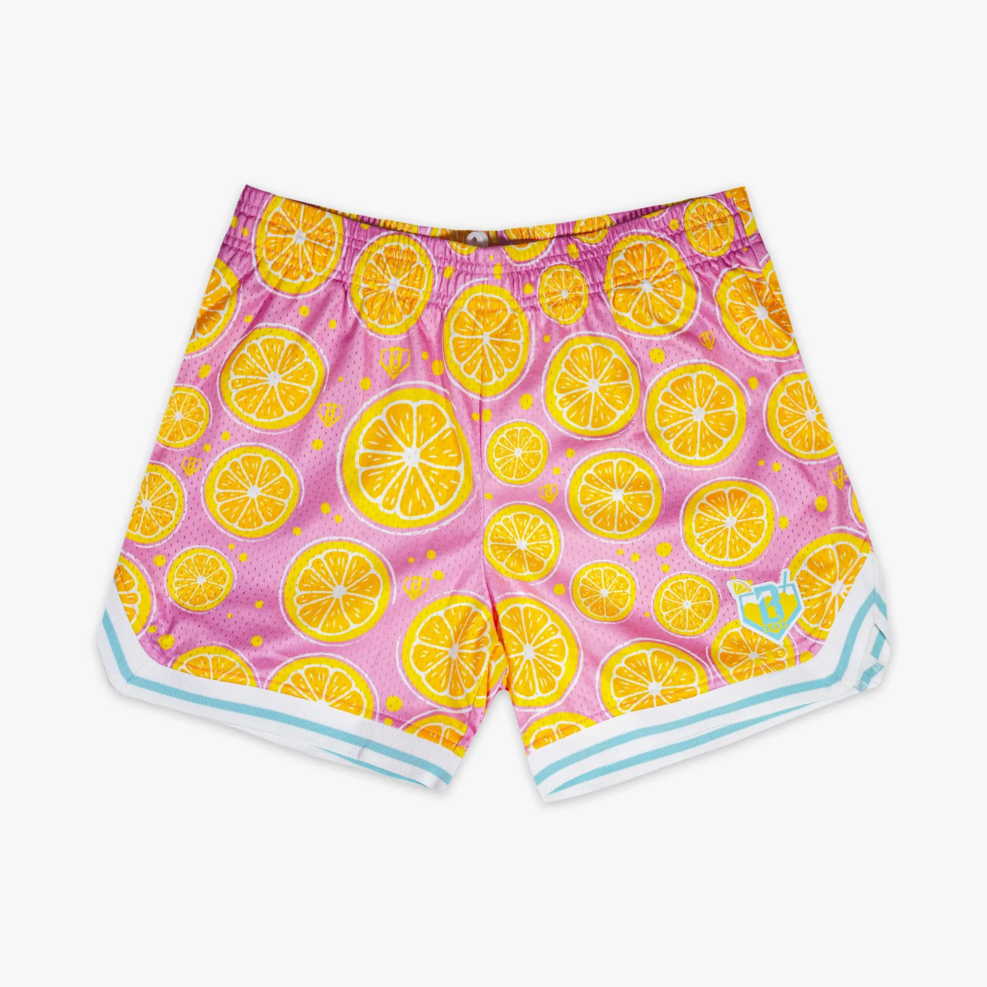 Lemon Squeeze Court Shorts - Pink