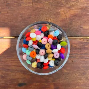 (SP10) 12mm Silicone Lentil Mix - 100pc