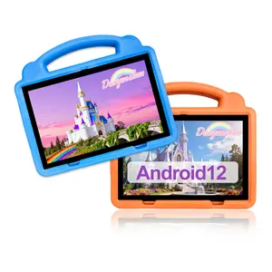 Latest 10.1 Inch Android Wireless Tablet PC, Learning Tablet, Dual Camera, Parental Control, Shockproof Case, Educational & Entertainment, Christmas Gift Choice
