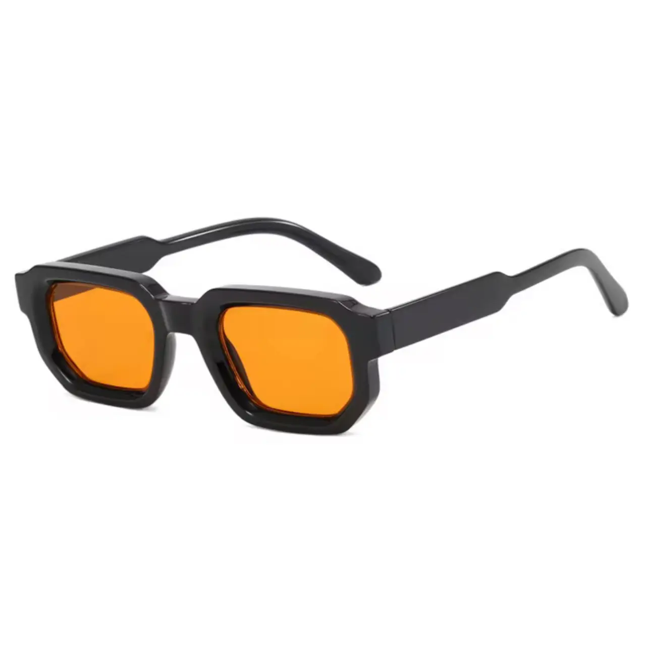 Viral Square Sunglasses for Men & Women Bold Retro Y2K Style UV400 Protection Summer Streetwear Aesthetic TikTok Trending Festival Shades E-Girl E-Boy Fashion Unisex Thick Frame Glasses