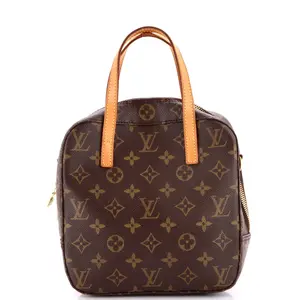 Pre-owned Louis Vuitton Canvas Coated Top Handle Bags Spontini Handbag Monogram Canvas by Rebag