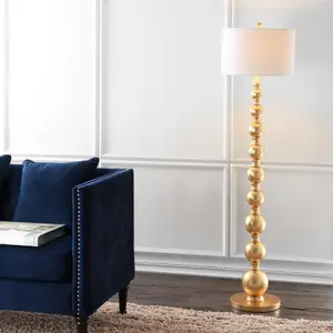 JONATHAN Y Adriana 62.5" Metal LED Floor Lamp