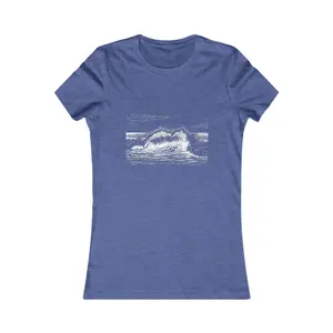 Heart Wave Ocean Tee