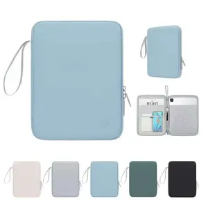 iPad Protection Case Storage Handbag Tablet Bag Portable New Unisex Crossbody Waterproof Anti-Drop Leather Multi-Functional Bag
