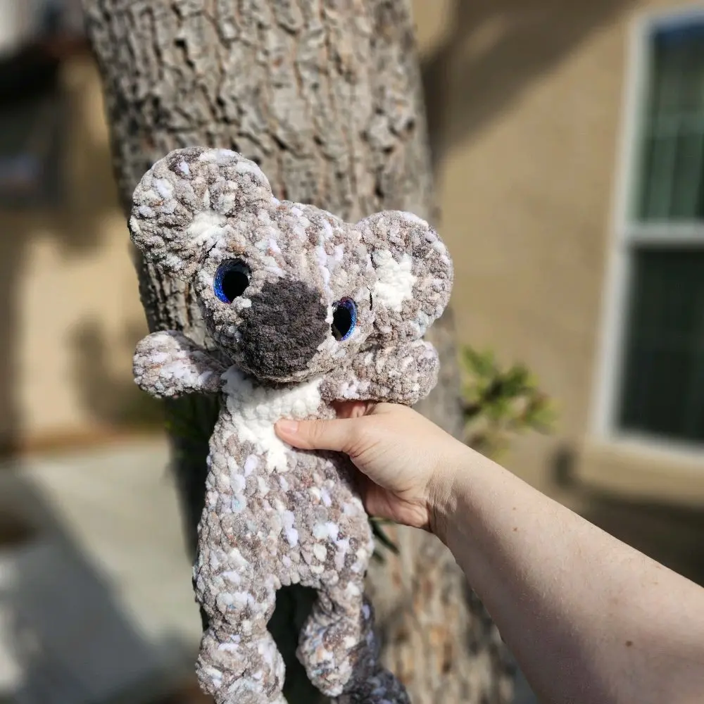 Handmade Crocheted Koala Snuggler