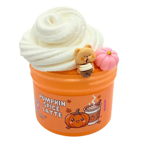 Pumpkin Spice Latte Clay Kit Slime Scented Fall Thanksgiving Slime