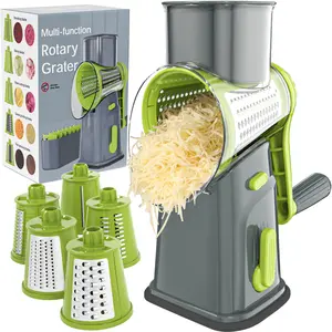 Ourokhome 5 in 1 Rotary Cheese Grater