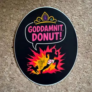 6 Ops Dungeon Crawler Carl Sticker –  Dark Tone Funny Stickers