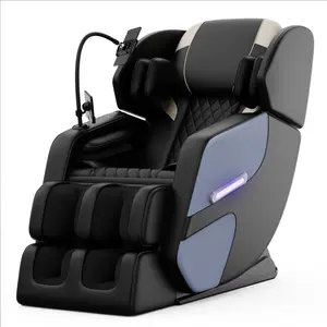 2026 Zero Gravity Massage Chair Recliner, Full Body Air Pressure with Heating, Foot Roller, Bluetooth Music & Automatic Modes for Home or Office Home Appliances Gift